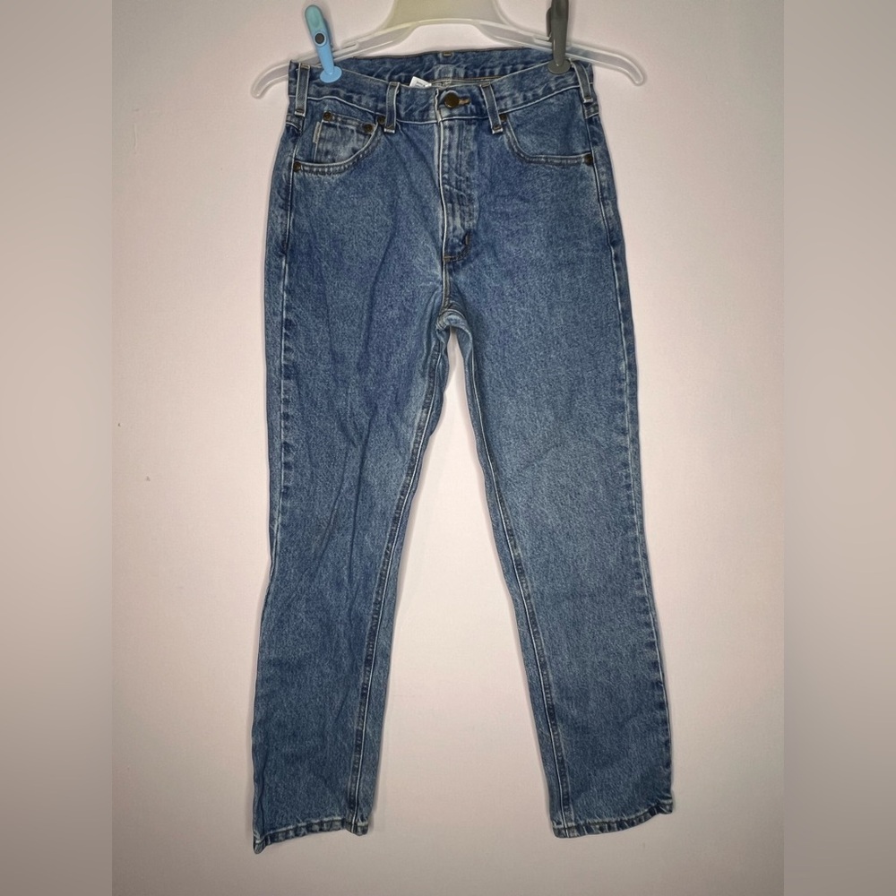 Carhartt Blue Denim Jeans - Men's Size 30x30 Traditional Fit
